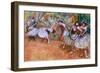 Degas: Ballet Scene-Edgar Degas-Framed Giclee Print