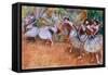 Degas: Ballet Scene-Edgar Degas-Framed Stretched Canvas