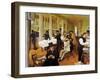 Degas: Cotton Office, 1873-Edgar Degas-Framed Giclee Print