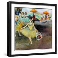 Degas: Dancer, 1878-Edgar Degas-Framed Giclee Print