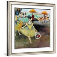 Degas: Dancer, 1878-Edgar Degas-Framed Giclee Print