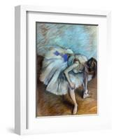 Degas: Dancer, 1881-83-Edgar Degas-Framed Giclee Print