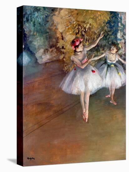 Degas: Dancers, C1877-Edgar Degas-Stretched Canvas