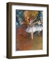 Degas: Dancers, C1877-Edgar Degas-Framed Giclee Print