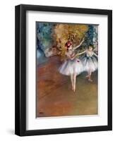 Degas: Dancers, C1877-Edgar Degas-Framed Giclee Print
