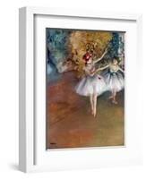 Degas: Dancers, C1877-Edgar Degas-Framed Giclee Print