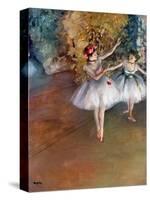 Degas: Dancers, C1877-Edgar Degas-Stretched Canvas