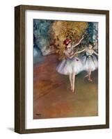 Degas: Dancers, C1877-Edgar Degas-Framed Giclee Print