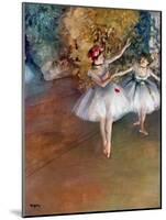 Degas: Dancers, C1877-Edgar Degas-Mounted Giclee Print