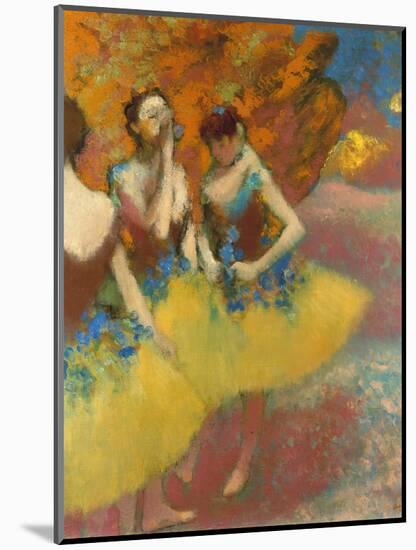 Degas: Dancers, C1891-Edgar Degas-Mounted Giclee Print