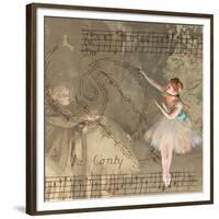 Degas Dancers Collage 1-BG^Studio-Framed Art Print