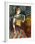 Degas: Singer In Green-Edgar Degas-Framed Giclee Print