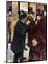 Degas: Stock Exchange-Edgar Degas-Mounted Giclee Print