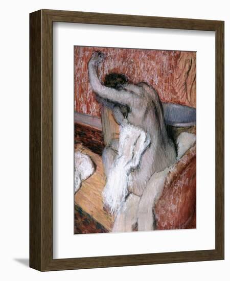 Degas: Woman, C1889-90-Edgar Degas-Framed Giclee Print