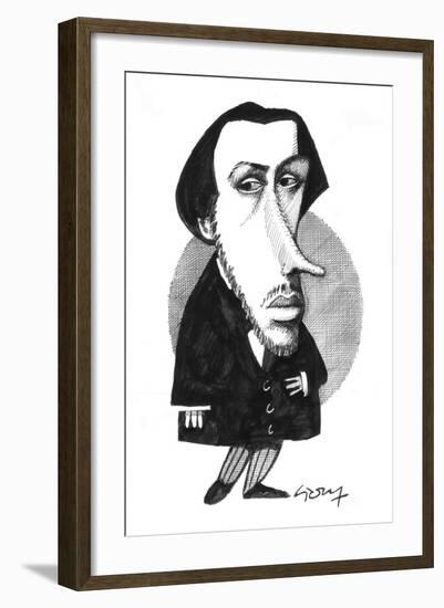 Degas-Gary Brown-Framed Giclee Print