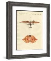 Degen's Flying Machine-null-Framed Giclee Print