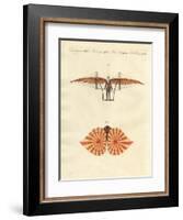 Degen's Flying Machine-null-Framed Giclee Print