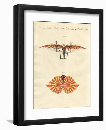 Degen's Flying Machine-null-Framed Giclee Print