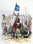 A Knight Saying a Prayer before Departing for the Second Crusade, 1146 (1882-188)-Deghouy-Giclee Print