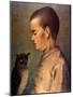 Degouve: Child & Owl, 1892-William Degouve De Nuncques-Mounted Giclee Print