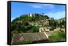 Deia village, Tramuntana Mountain Range, Majorca, Balearic Islands, Spain, Europe-Carlo Morucchio-Framed Stretched Canvas