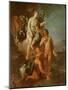 Deification of Aeneas-Charles de Lafosse-Mounted Giclee Print