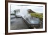 Deildartunguhver Thermal Spring, Borgarnes, Iceland, Polar Regions-Michael-Framed Photographic Print