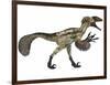 Deinonychus, a Carnivorous Dinosaur from the Early Cretaceous Period-null-Framed Art Print