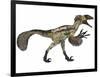 Deinonychus, a Carnivorous Dinosaur from the Early Cretaceous Period-null-Framed Art Print