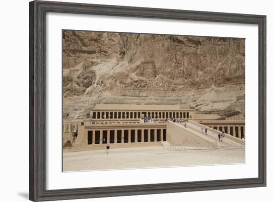 Deir-El-Bahri (Hatshepsut's Temple), West Bank Thebes, Egypt, North Africa, Africa-Richard Maschmeyer-Framed Photographic Print