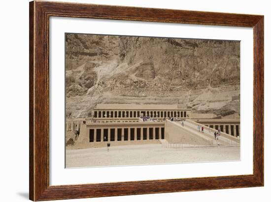 Deir-El-Bahri (Hatshepsut's Temple), West Bank Thebes, Egypt, North Africa, Africa-Richard Maschmeyer-Framed Photographic Print