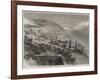 Deir-El-Kamr, on the Southern Side of Mount Lebanon, Lately Destroyed by the Druses-null-Framed Giclee Print