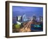 Deira Buildings Along Dubai Creek and Baniyas Road, Dubai, United Arab Emirates-Walter Bibikow-Framed Photographic Print