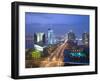 Deira Buildings Along Dubai Creek and Baniyas Road, Dubai, United Arab Emirates-Walter Bibikow-Framed Photographic Print