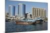 Deira Twin Towers, Dubai Creek, Dubai, United Arab Emirates, Middle East-Matt-Mounted Photographic Print