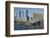 Deira Twin Towers, Dubai Creek, Dubai, United Arab Emirates, Middle East-Matt-Framed Photographic Print