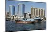 Deira Twin Towers, Dubai Creek, Dubai, United Arab Emirates, Middle East-Matt-Mounted Photographic Print