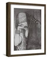 Deirdre of the Sorrows (From: Voices from the Hill)-John Duncan-Framed Giclee Print