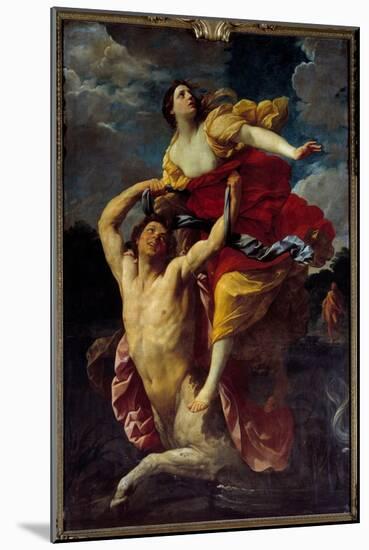 Dejanire Taken off by the Centaur Nessus, 1620 (Oil on Canvas)-Guido Reni-Mounted Giclee Print