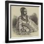 Dejatch Alamaeo, Son of Theodore, Late King of Abyssinia-null-Framed Giclee Print