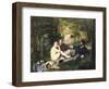 Dejeuner Sur L'Herbe, 1863-Edouard Manet-Framed Premium Giclee Print