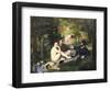 Dejeuner Sur L'Herbe, 1863-Edouard Manet-Framed Premium Giclee Print