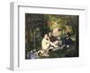 Dejeuner Sur L'Herbe, 1863-Edouard Manet-Framed Premium Giclee Print