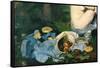 Dejeuner Sur L'Herbe, 1863-Edouard Manet-Framed Stretched Canvas