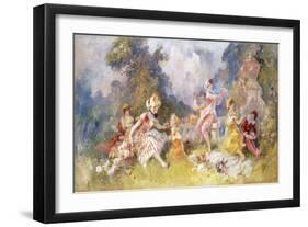 Dejeuner Sur L'Herbe, C.1894-Jules Chéret-Framed Giclee Print