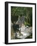 Dejeuner Sur L'Herbe, Chailly, 1865 (Central Panel)-Claude Monet-Framed Giclee Print