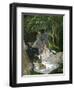 Dejeuner Sur L'Herbe, Chailly, 1865 (Central Panel)-Claude Monet-Framed Premium Giclee Print