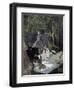 Dejeuner Sur L'Herbe, Chailly (The Luncheon on the Grass)-Claude Monet-Framed Art Print