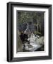 Dejeuner Sur L'Herbe, Chailly (The Luncheon on the Grass)-Claude Monet-Framed Art Print