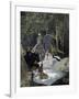 Dejeuner Sur L'Herbe, Chailly (The Luncheon on the Grass)-Claude Monet-Framed Art Print